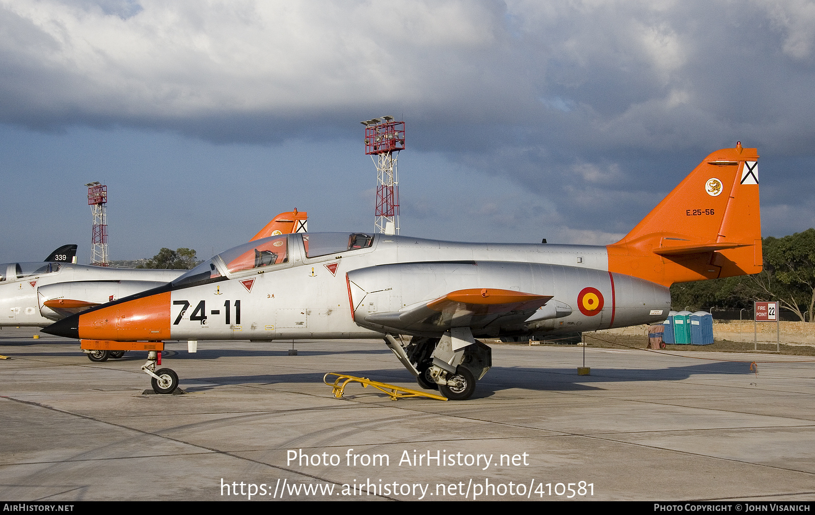 Aircraft Photo of E.25-56 | CASA C101EB Aviojet | Spain - Air Force | AirHistory.net #410581