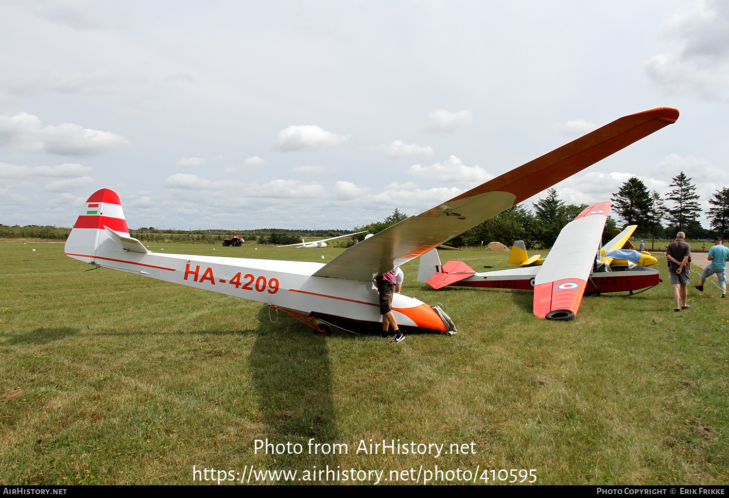 Aircraft Photo of HA-4209 | Scheibe L-Spatz 55 | AirHistory.net #410595