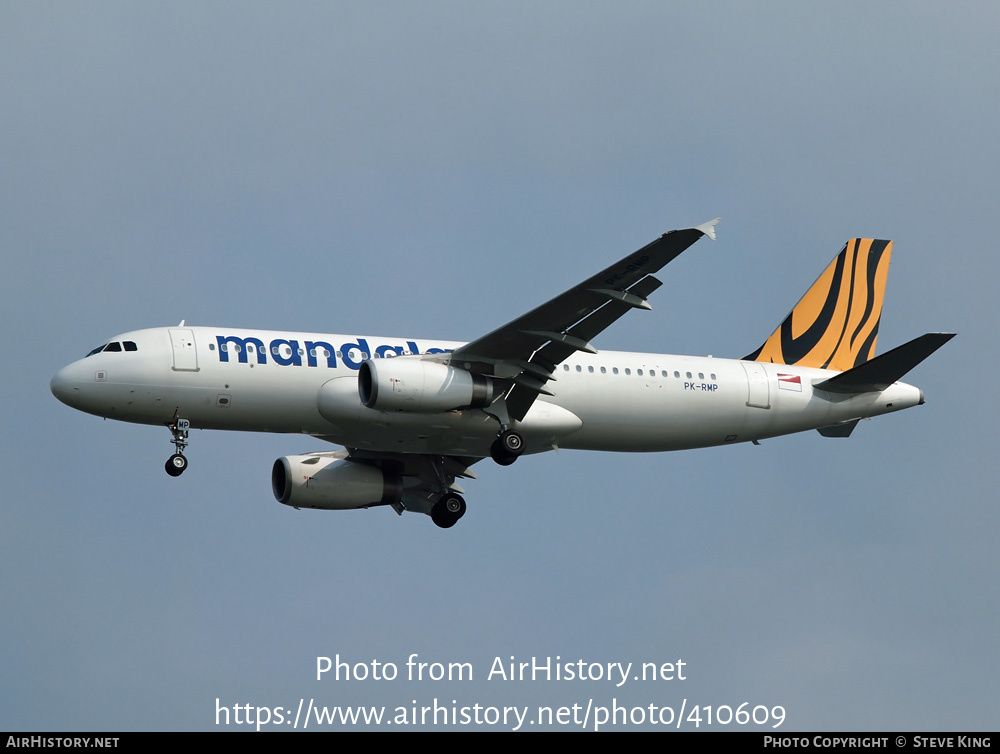 Aircraft Photo of PK-RMP | Airbus A320-232 | Mandala Airlines | AirHistory.net #410609