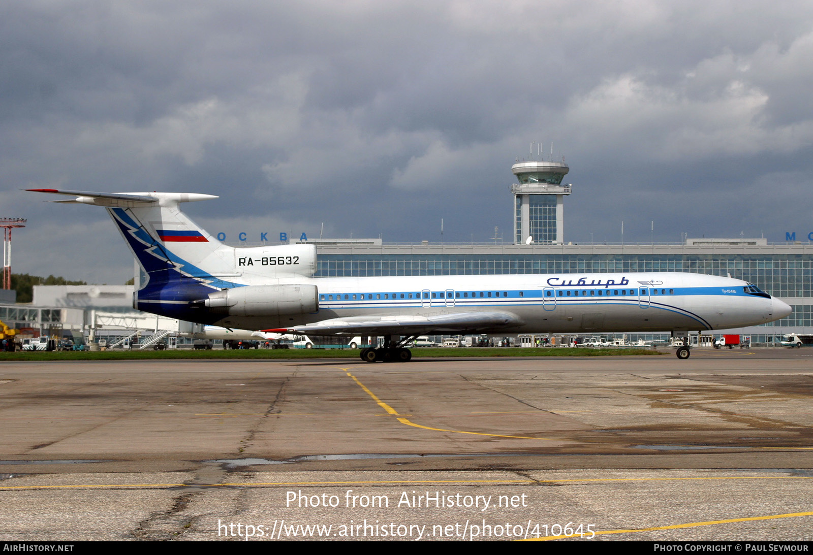 Aircraft Photo of RA-85632 | Tupolev Tu-154M | Sibir - Siberia Airlines | AirHistory.net #410645