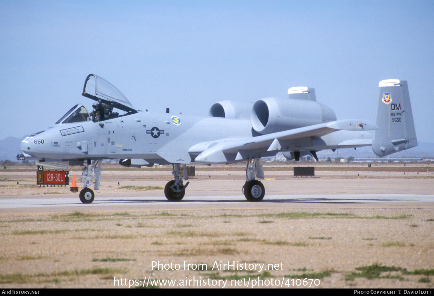 Aircraft Photo of 78-0650 / AF78-650 | Fairchild A-10A Thunderbolt II | USA - Air Force | AirHistory.net #410670