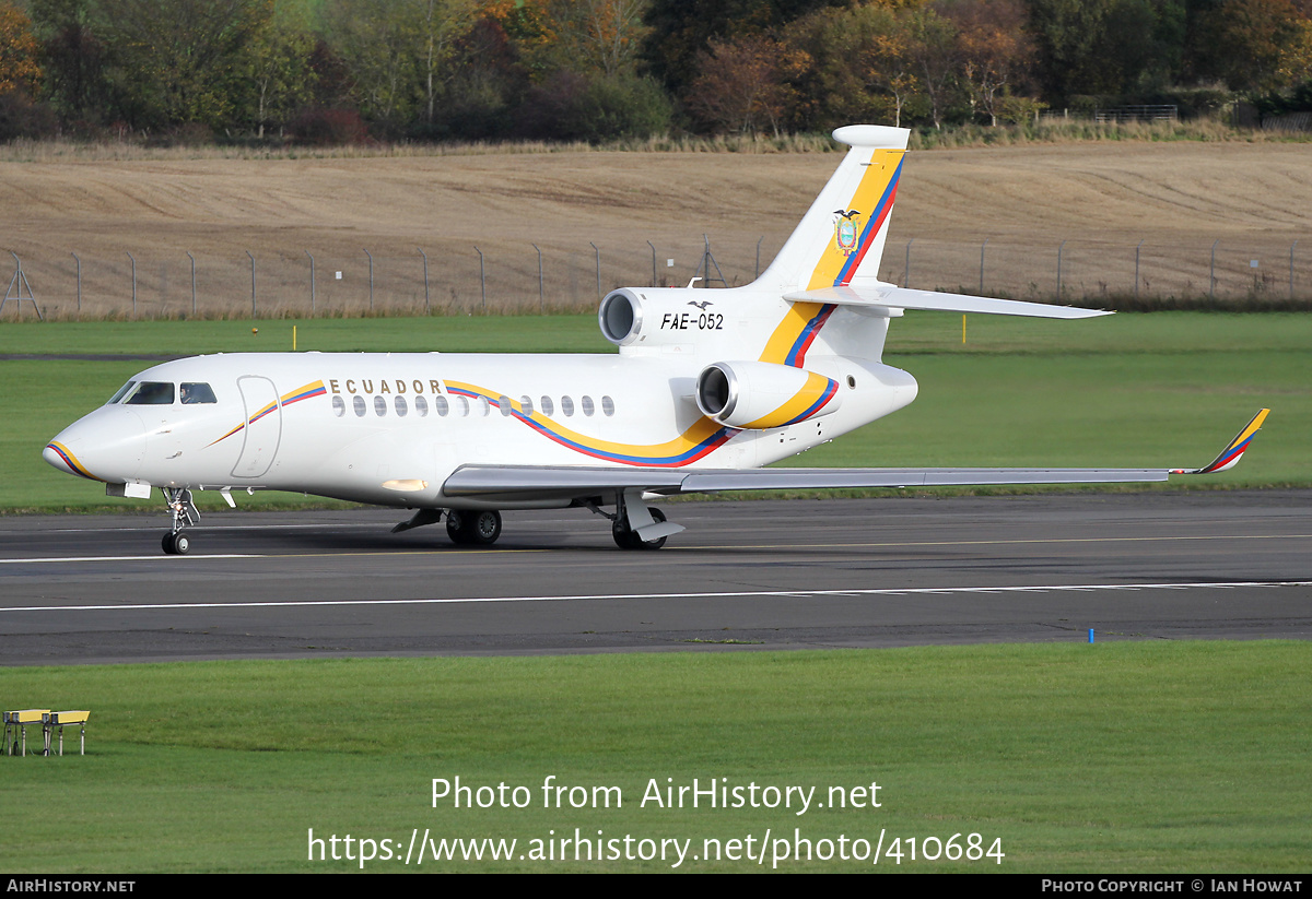 Aircraft Photo of FAE-052 | Dassault Falcon 7X | Ecuador - Air Force | AirHistory.net #410684