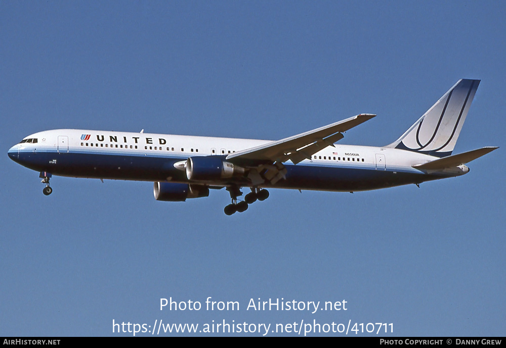 Aircraft Photo of N656UA | Boeing 767-322/ER | United Airlines | AirHistory.net #410711