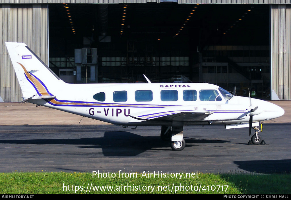 Aircraft Photo of G-VIPU | Piper PA-31-350 Chieftain | Capital Air Charter | AirHistory.net #410717