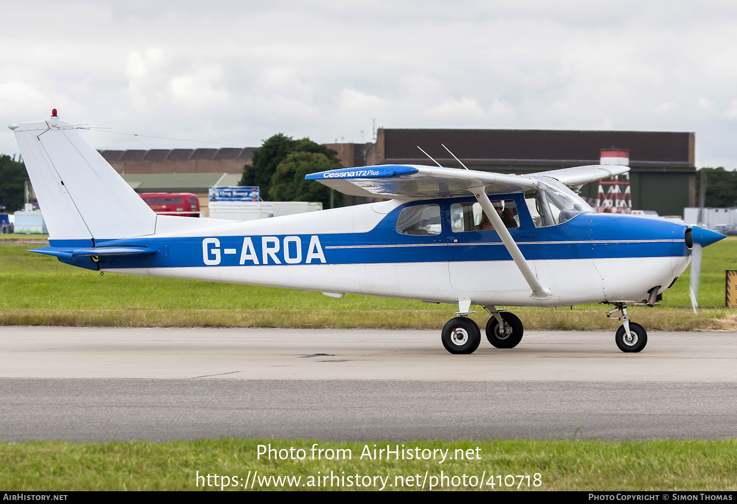 Aircraft Photo of G-AROA | Cessna 172B | AirHistory.net #410718