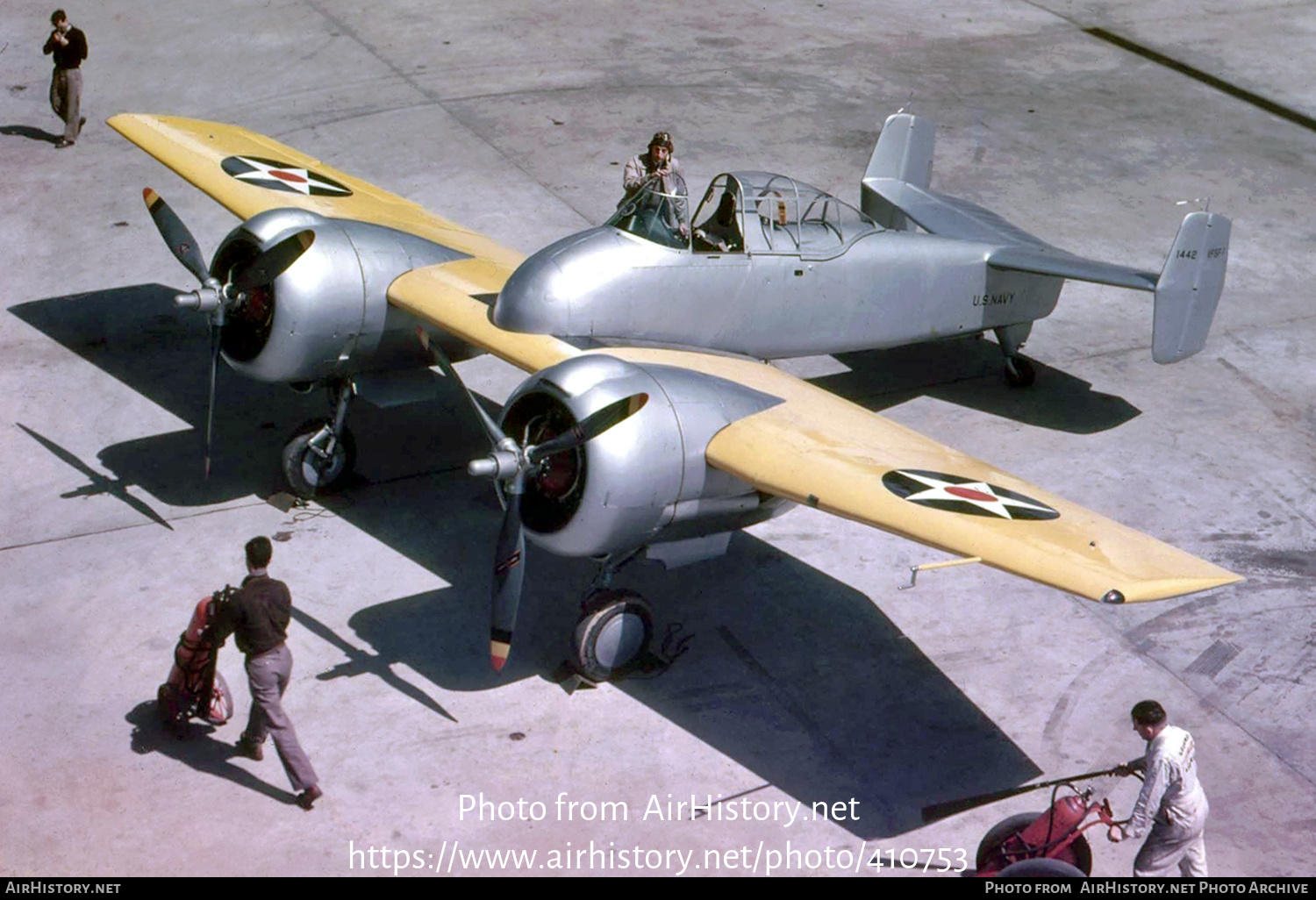 Aircraft Photo of 1442 | Grumman XF5F-1 Skyrocket | USA - Navy | AirHistory.net #410753