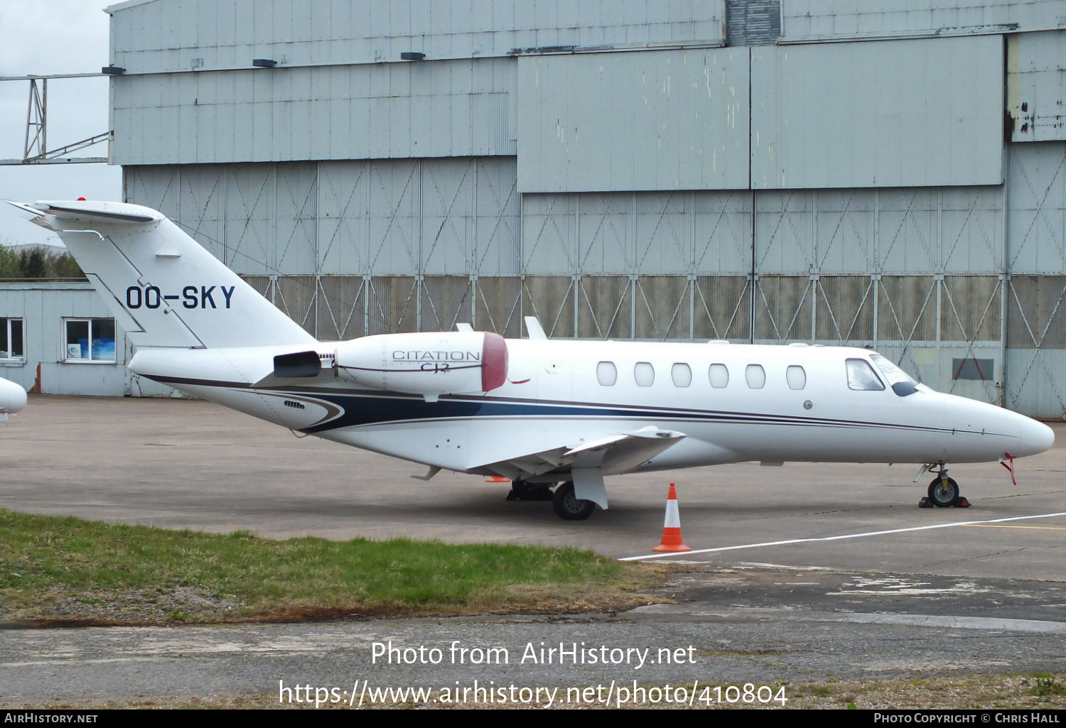 Aircraft Photo of OO-SKY | Cessna 525A CitationJet CJ2 | AirHistory.net #410804