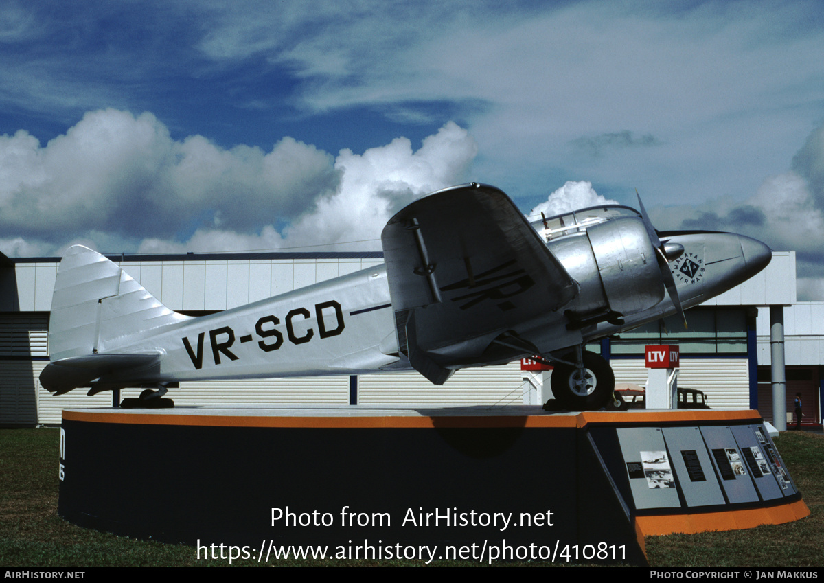 Aircraft Photo of VR-SCD | Airspeed AS-65 Consul | Malayan Airways | AirHistory.net #410811