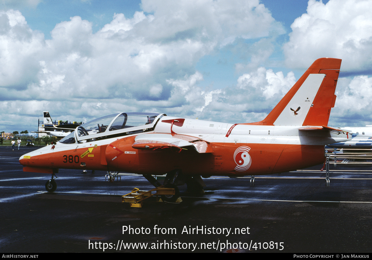 Aircraft Photo of 380 | SIAI-Marchetti S-211 | Singapore - Air Force | AirHistory.net #410815