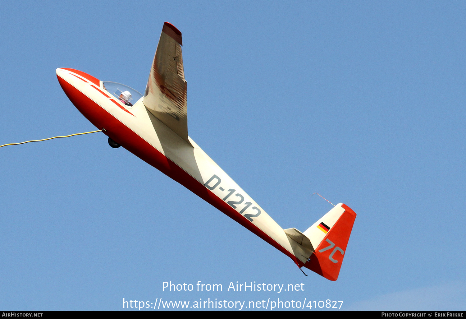 Aircraft Photo of D-1212 | Schleicher Ka-6CR Rhonsegler | AirHistory.net #410827