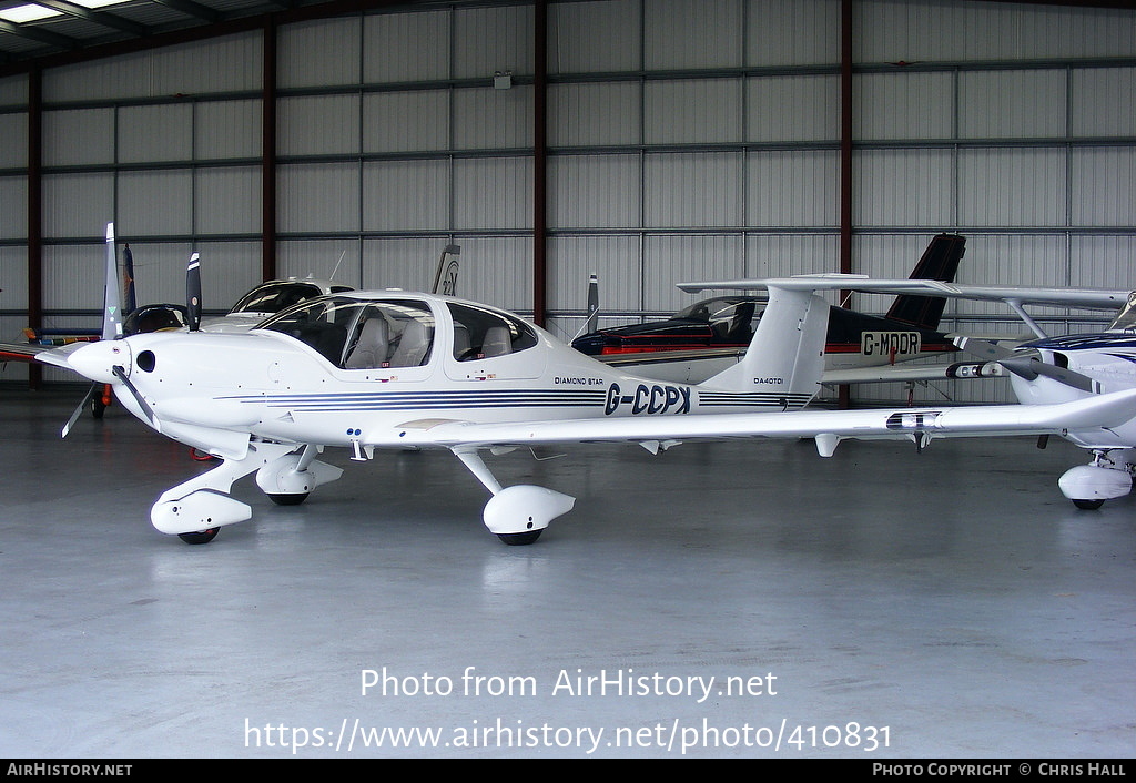 Aircraft Photo of G-CCPX | Diamond DA40D Diamond Star TDI | AirHistory.net #410831