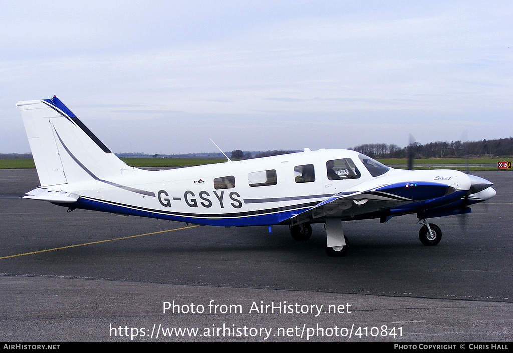 Aircraft Photo of G-GSYS | Piper PA-34-220T Seneca V | AirHistory.net #410841