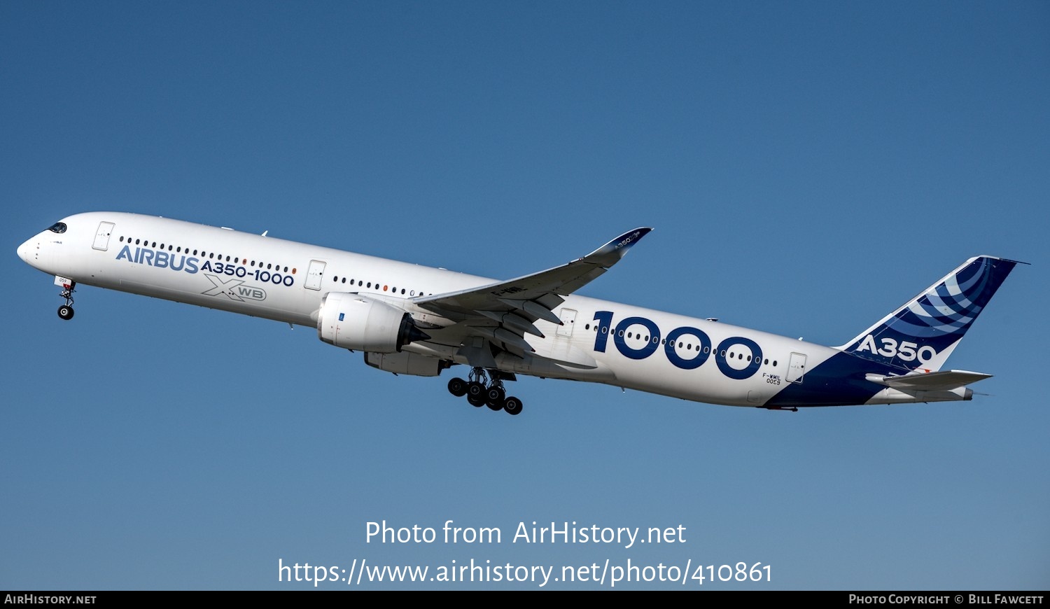 Aircraft Photo of F-WMIL | Airbus A350-1041 | Airbus | AirHistory.net #410861