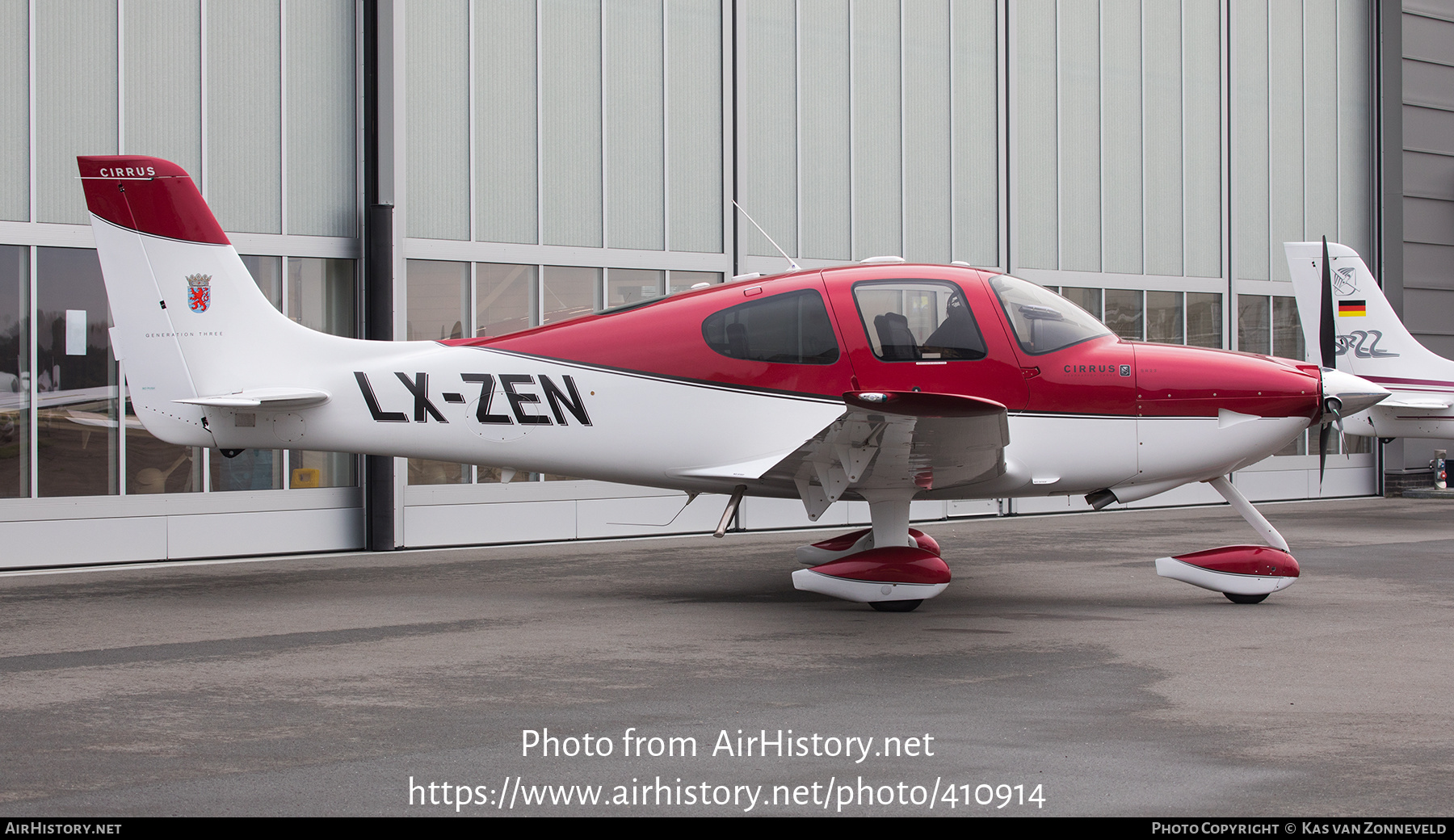 Aircraft Photo of LX-ZEN | Cirrus SR-22 G3-GTSX | AirHistory.net #410914