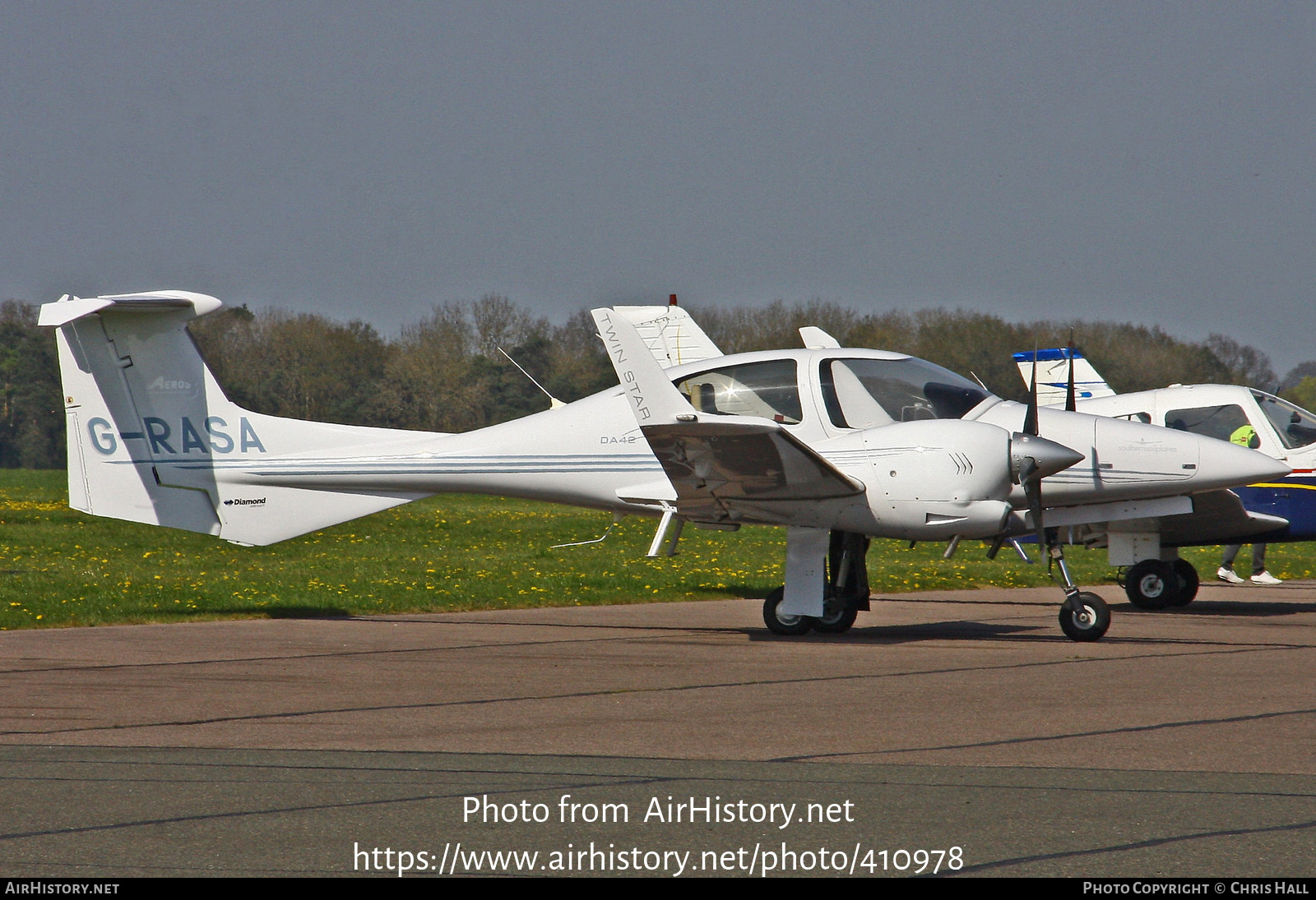 Aircraft Photo of G-RASA | Diamond DA42-180 Twin Star | AirHistory.net #410978