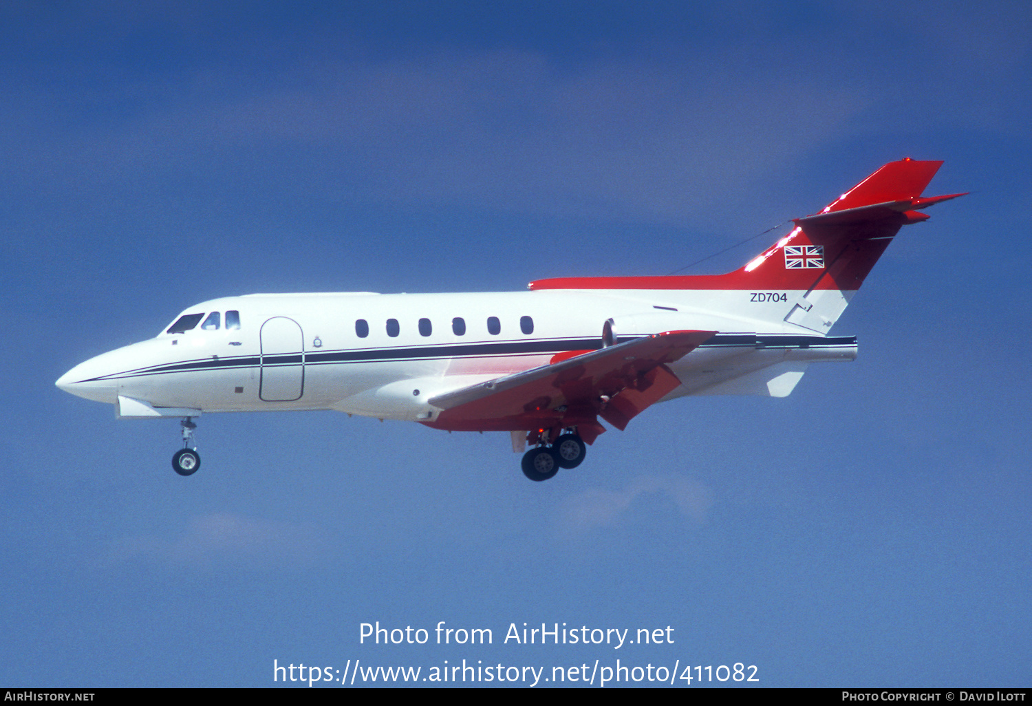 Aircraft Photo of ZD704 | British Aerospace HS-125 CC3 (HS-125-700B) | UK - Air Force | AirHistory.net #411082