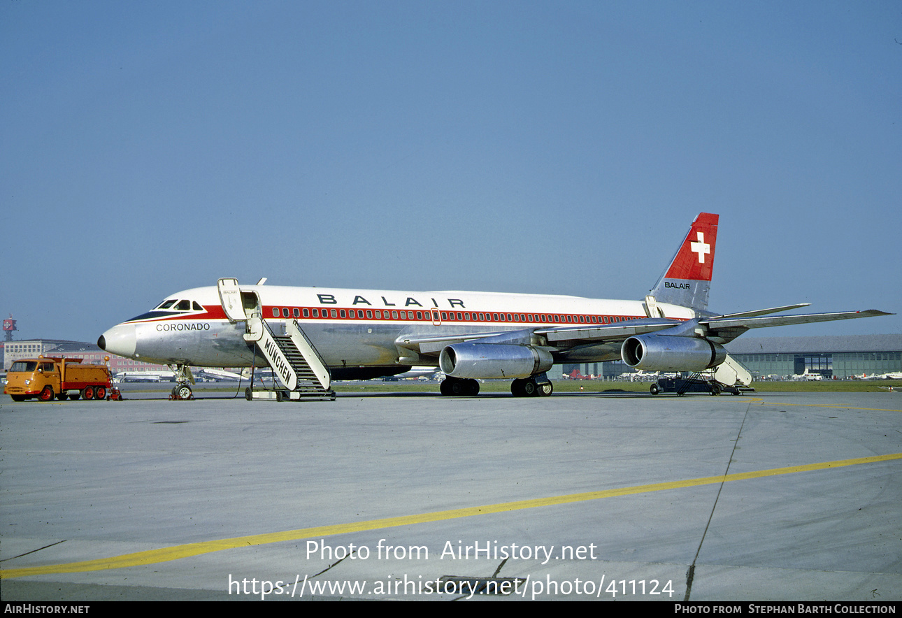 Aircraft Photo of HB-ICH | Convair 990A Coronado (30A-6) | Balair | AirHistory.net #411124