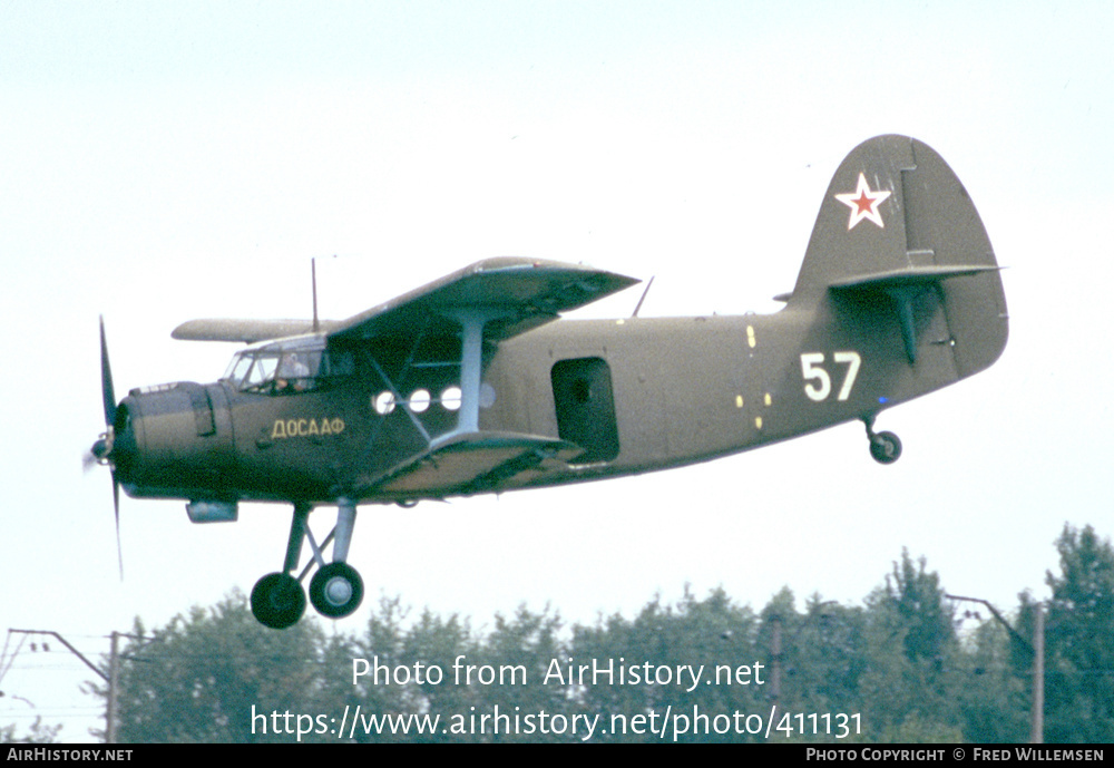 Aircraft Photo of 57 white | Antonov An-2T | Russia - DOSAAF | AirHistory.net #411131