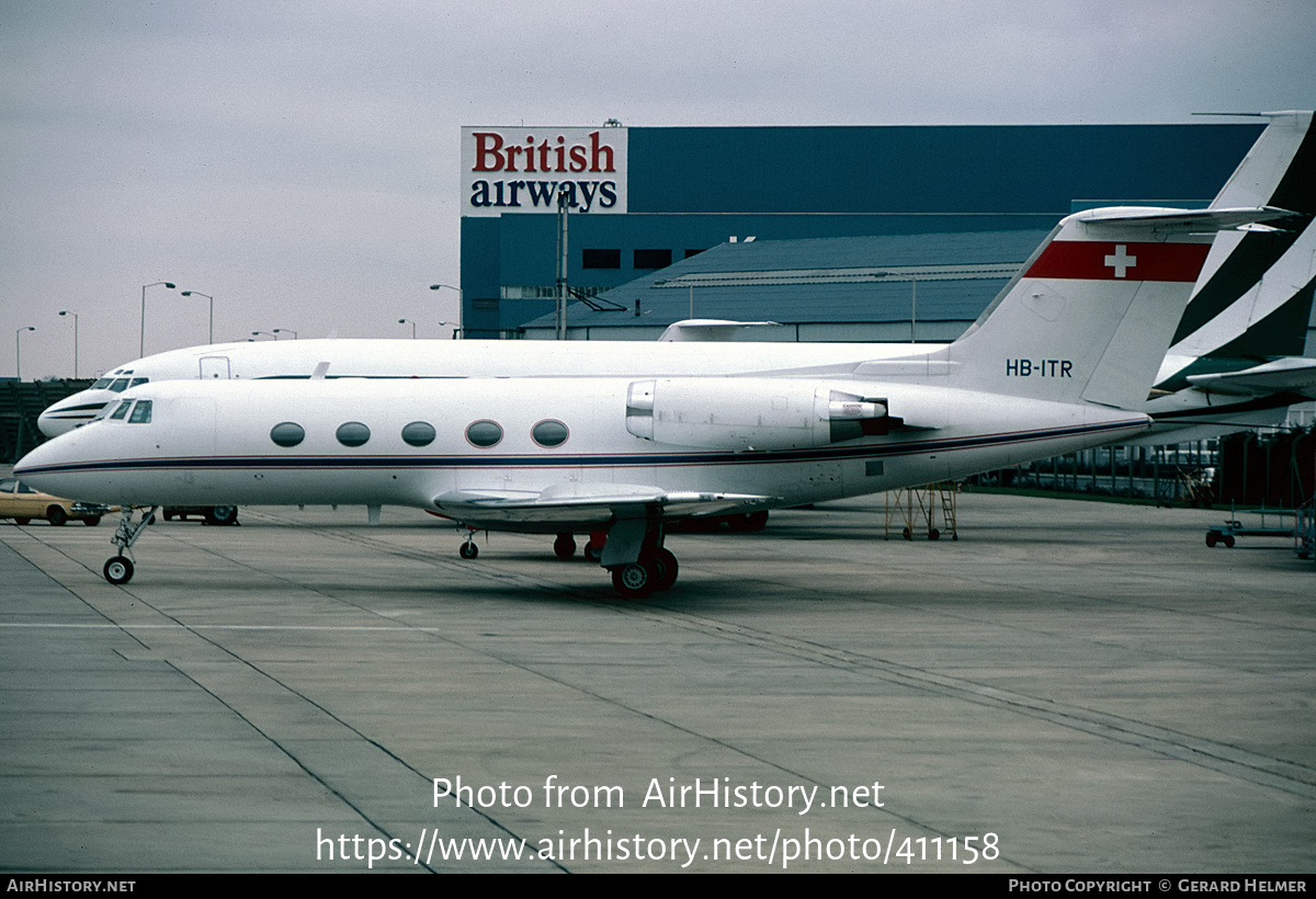 Aircraft Photo of HB-ITR | Grumman American G-1159 Gulfstream II | AirHistory.net #411158