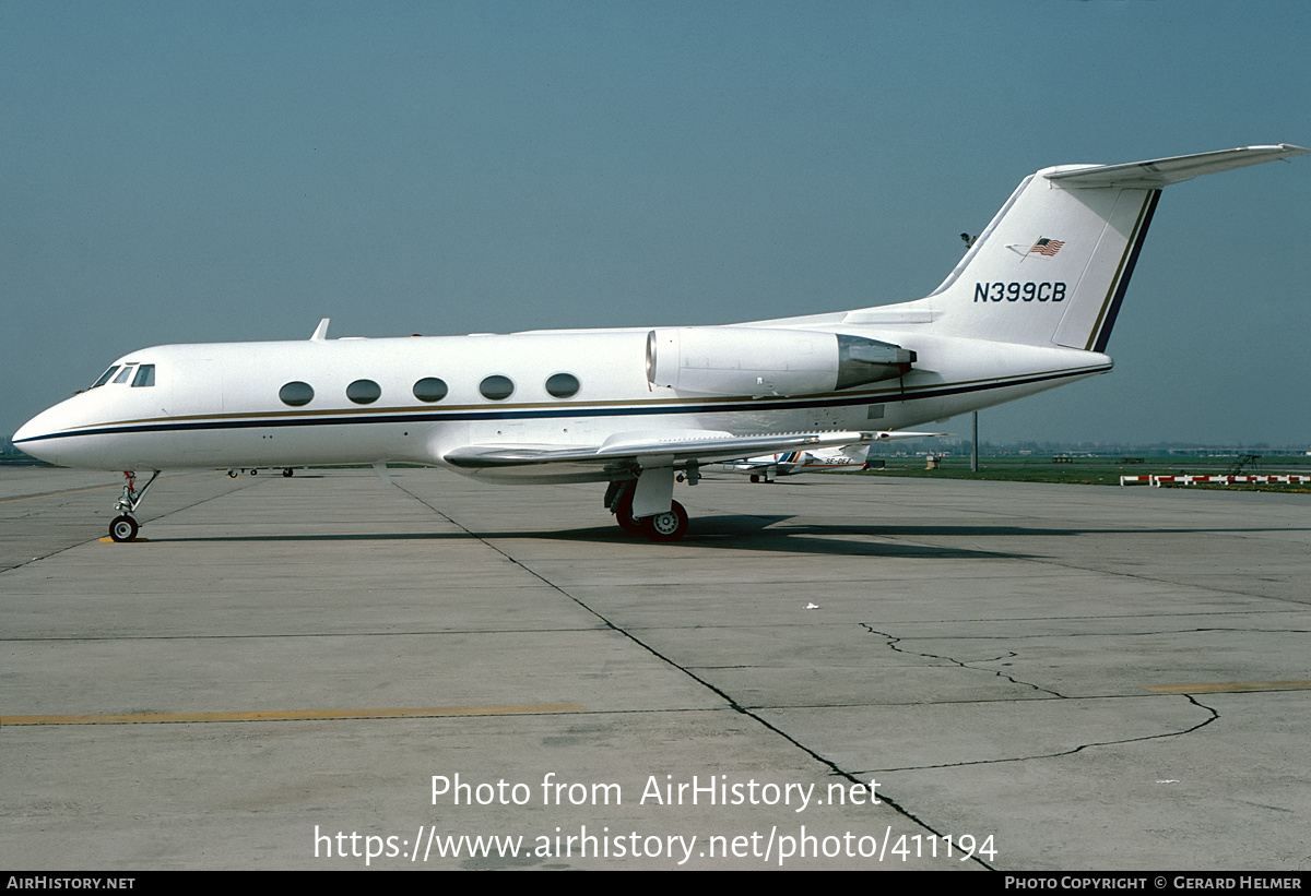 Aircraft Photo of N399CB | Grumman American G-1159 Gulfstream II | AirHistory.net #411194