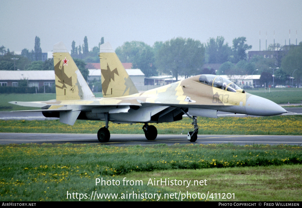 Aircraft Photo of 603 | Sukhoi Su-30MK | Russia - Air Force | AirHistory.net #411201