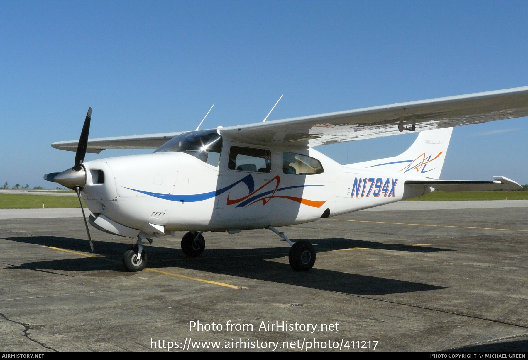 Aircraft Photo of N1794X | Cessna 210L Centurion | AirHistory.net #411217