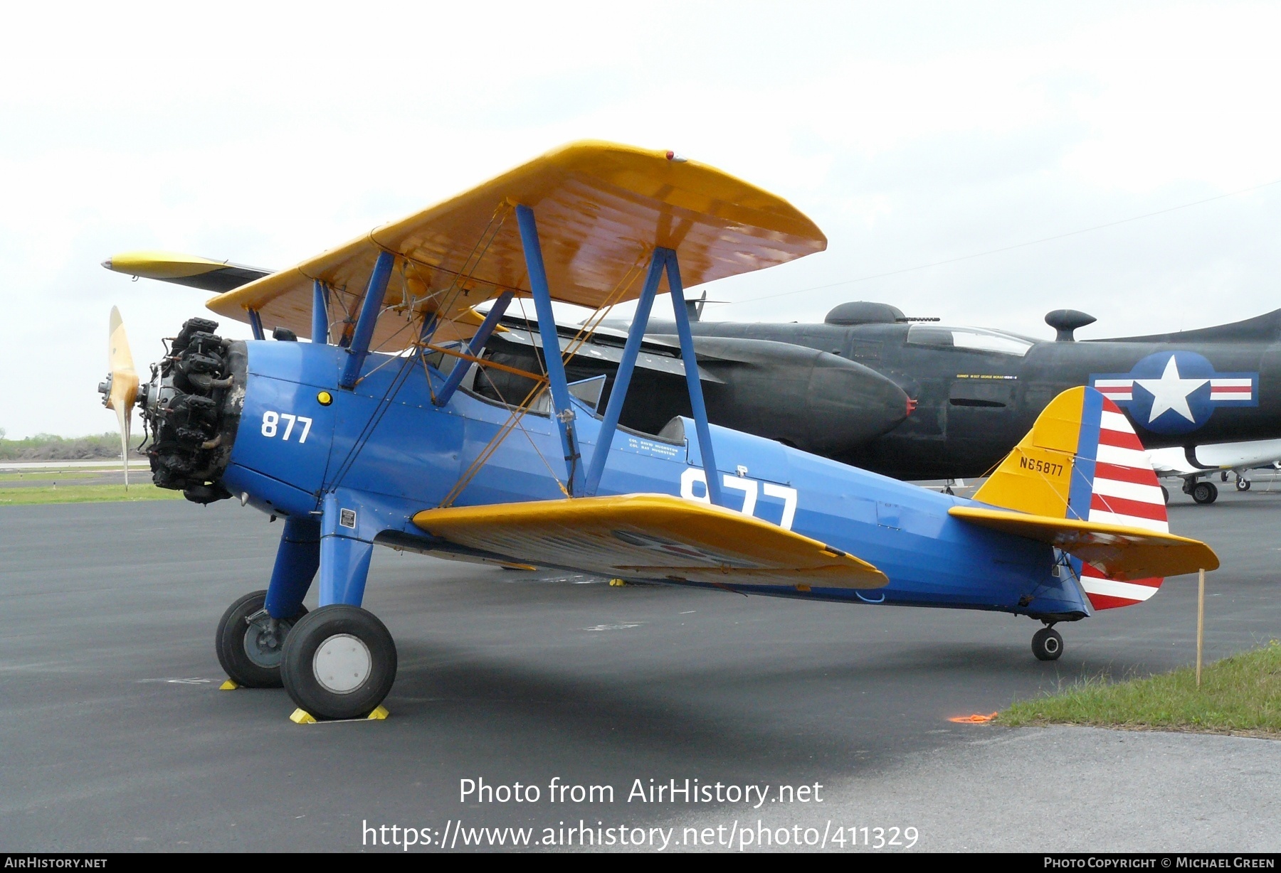 Aircraft Photo of N65877 | Boeing A75N1 Kaydet | AirHistory.net #411329