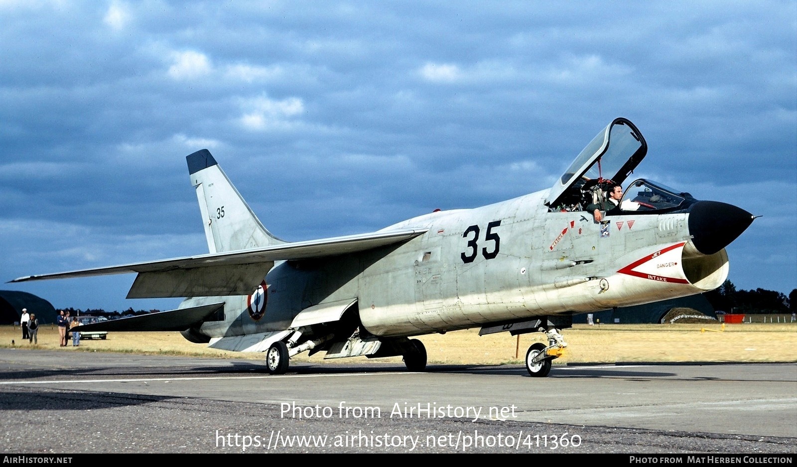 Aircraft Photo of 35 | Vought F-8E(FN) Crusader | France - Navy | AirHistory.net #411360