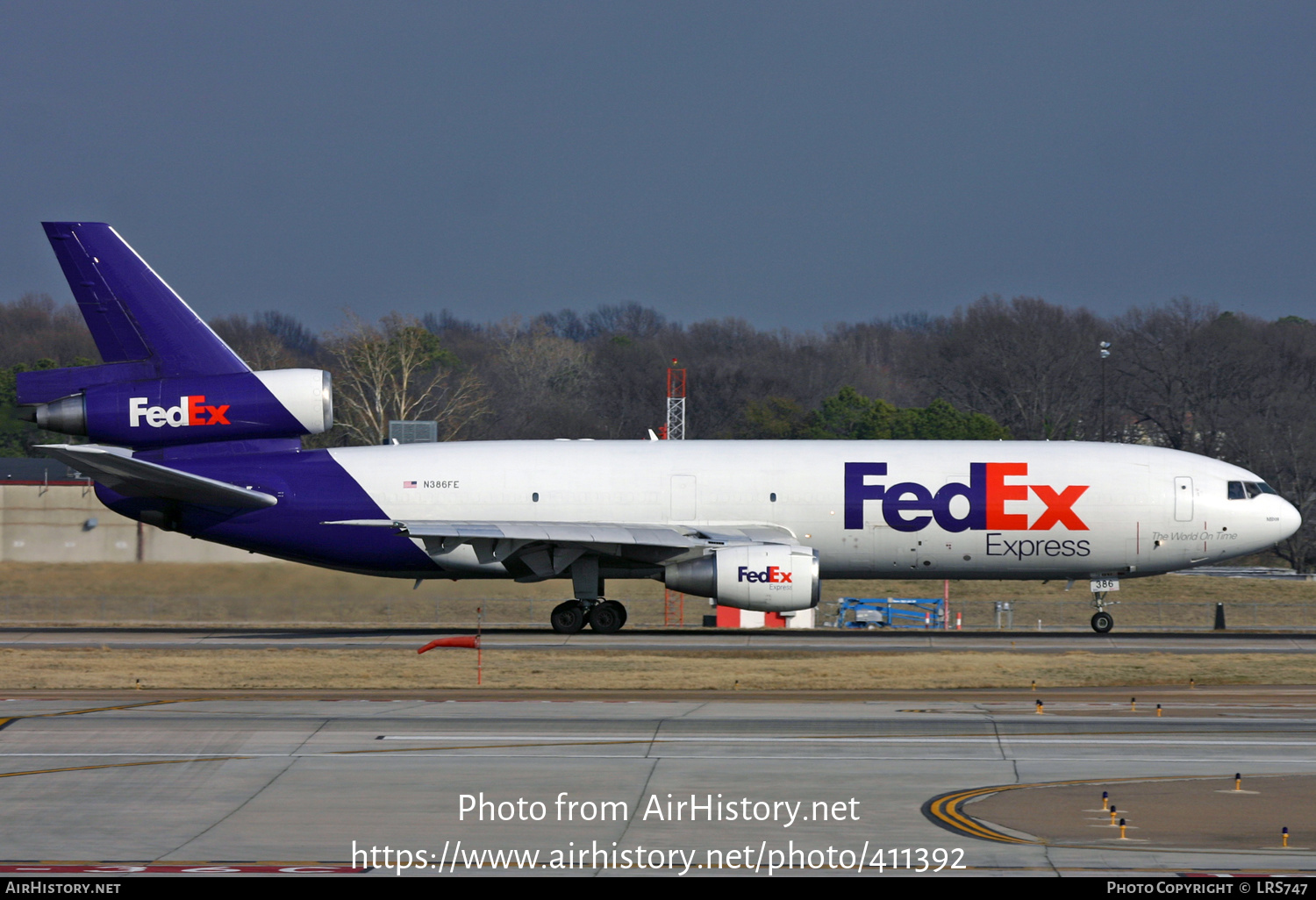 Aircraft Photo of N386FE | Boeing MD-10-10F | FedEx Express - Federal Express | AirHistory.net #411392