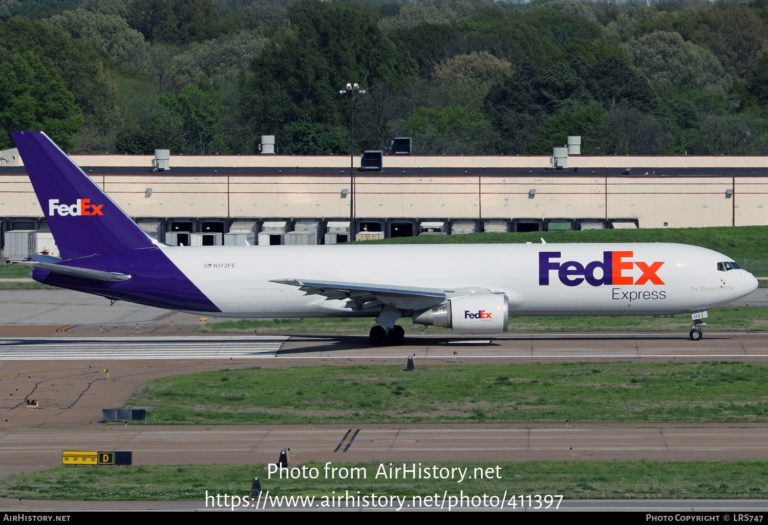 Aircraft Photo of N172FE | Boeing 767-300F | FedEx Express - Federal Express | AirHistory.net #411397