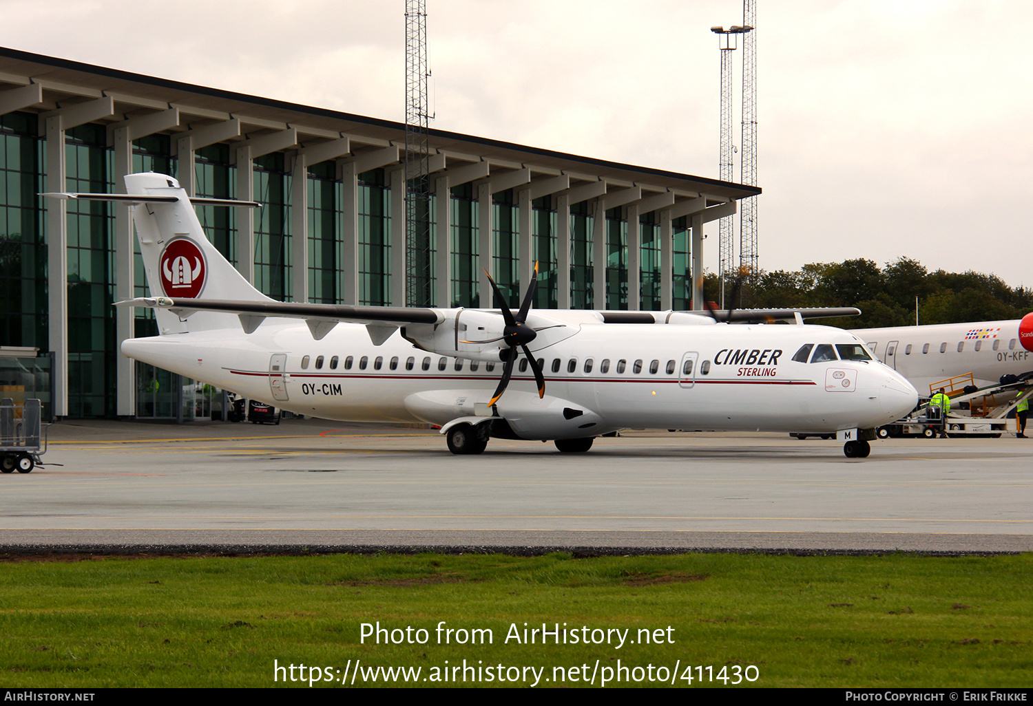 Aircraft Photo of OY-CIM | ATR ATR-72-500 (ATR-72-212A) | Cimber Sterling | AirHistory.net #411430