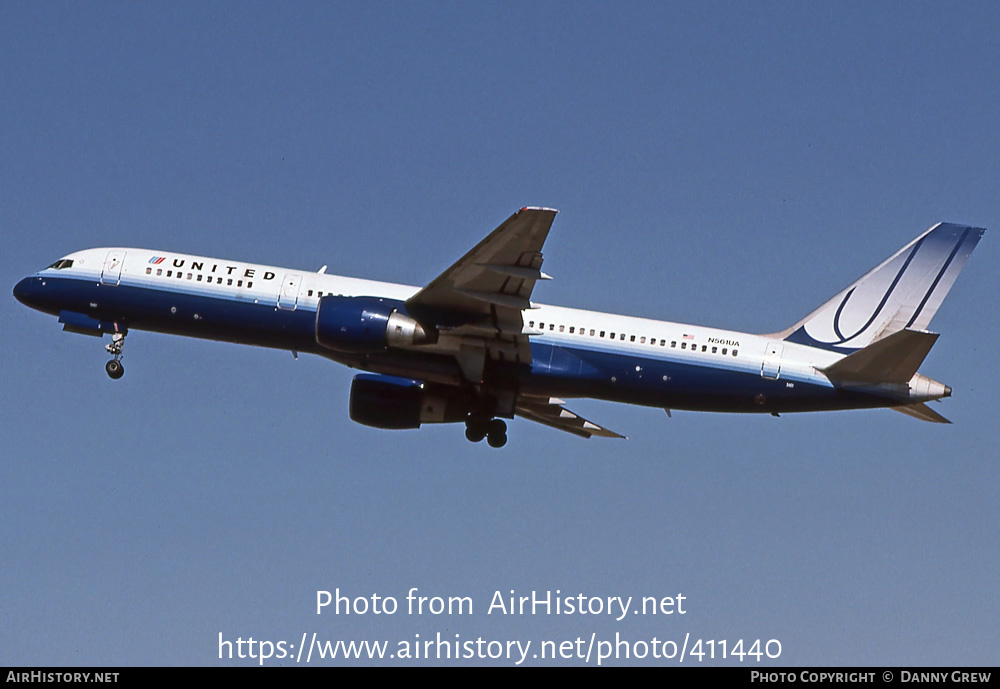 Aircraft Photo of N561UA | Boeing 757-222 | United Airlines | AirHistory.net #411440