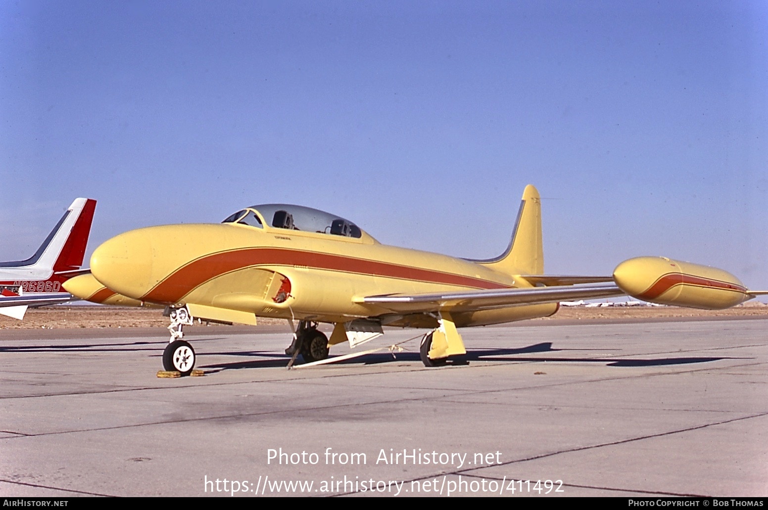 Aircraft Photo of N6633D | Lockheed T-33B | AirHistory.net #411492