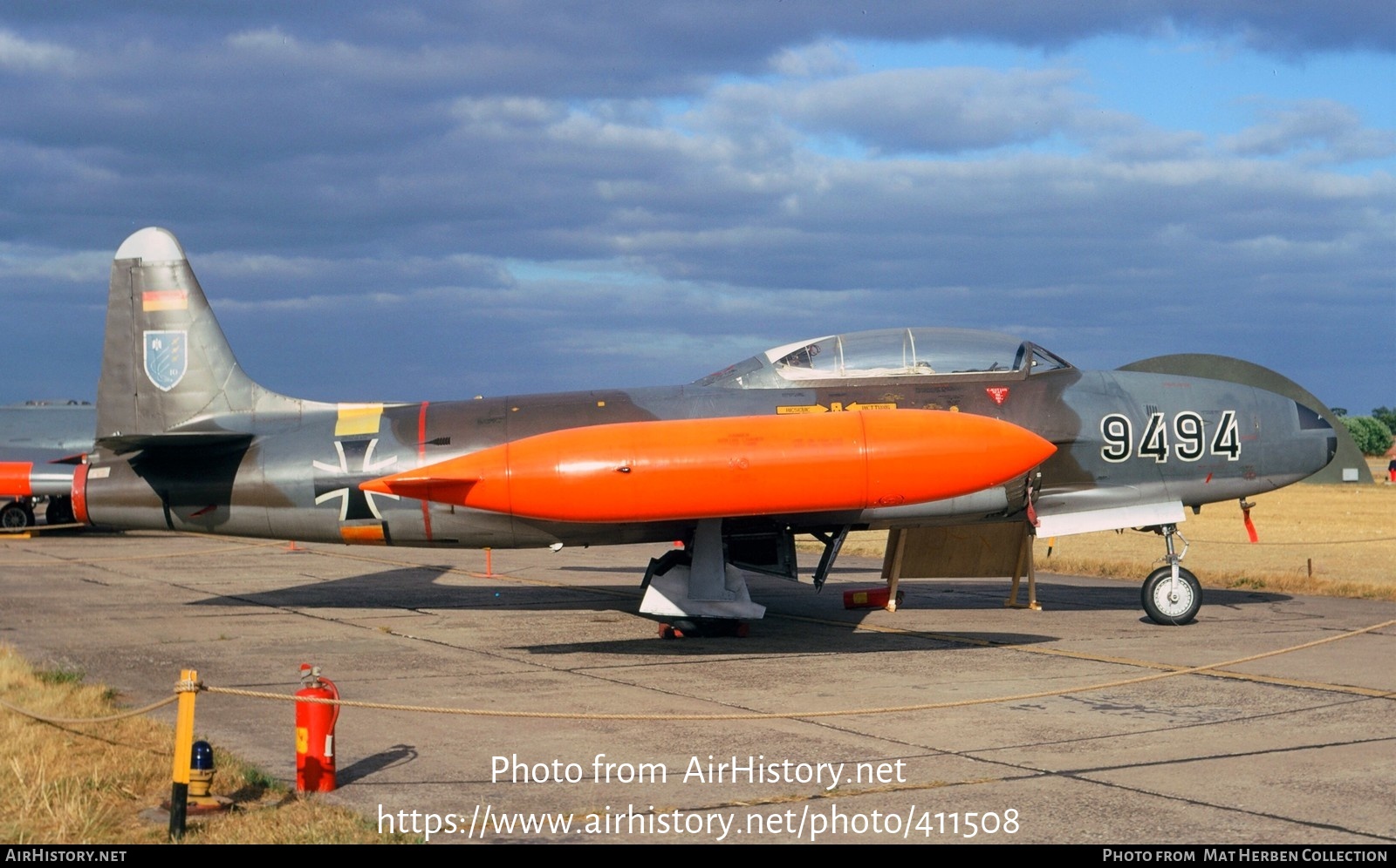 Aircraft Photo of 9494 | Lockheed T-33A | Germany - Air Force | AirHistory.net #411508