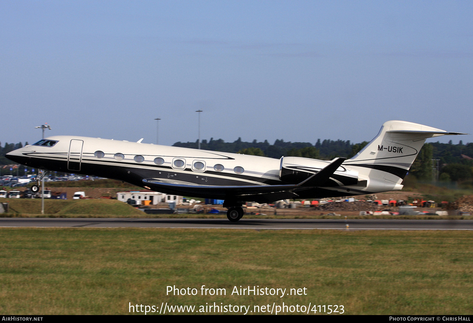 Aircraft Photo of M-USIK | Gulfstream Aerospace G650 (G-VI) | AirHistory.net #411523