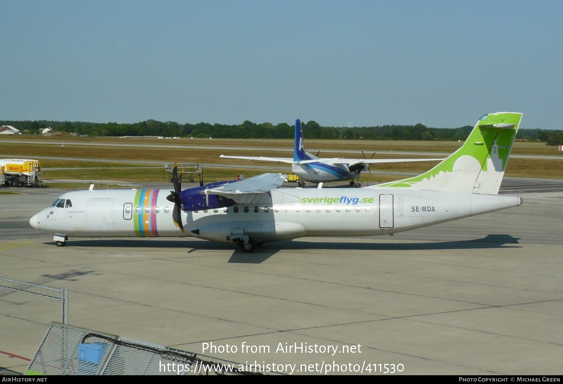 Aircraft Photo of SE-MDA | ATR ATR-72-500 (ATR-72-212A) | Sverigeflyg | AirHistory.net #411530