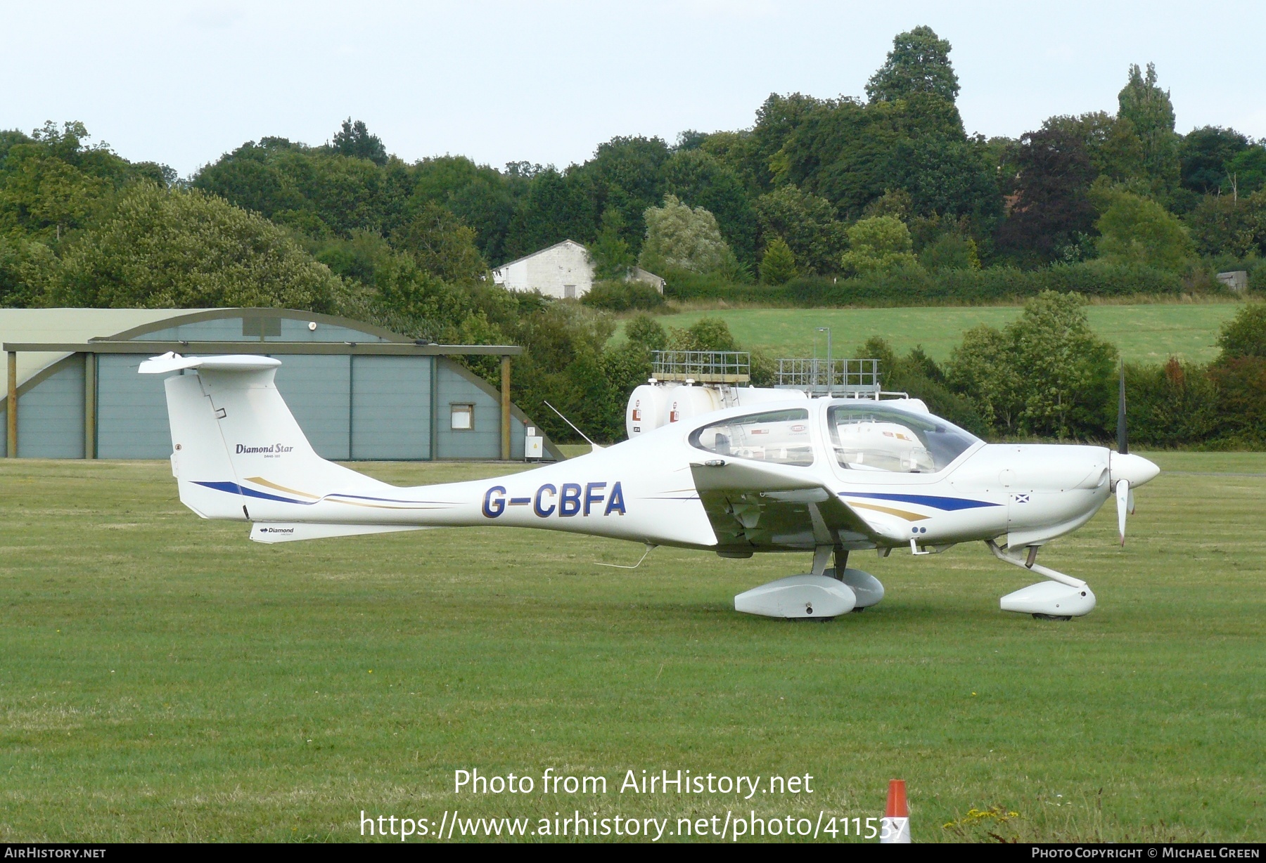 Aircraft Photo of G-CBFA | Diamond DA40 Diamond Star | AirHistory.net #411537