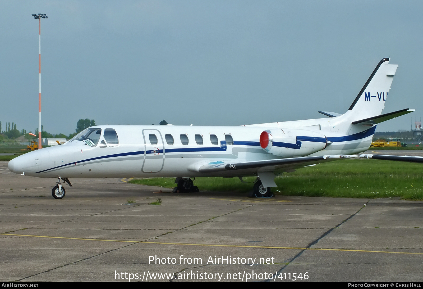 Aircraft Photo of M-VUEZ | Cessna 550 Citation II | AirHistory.net #411546