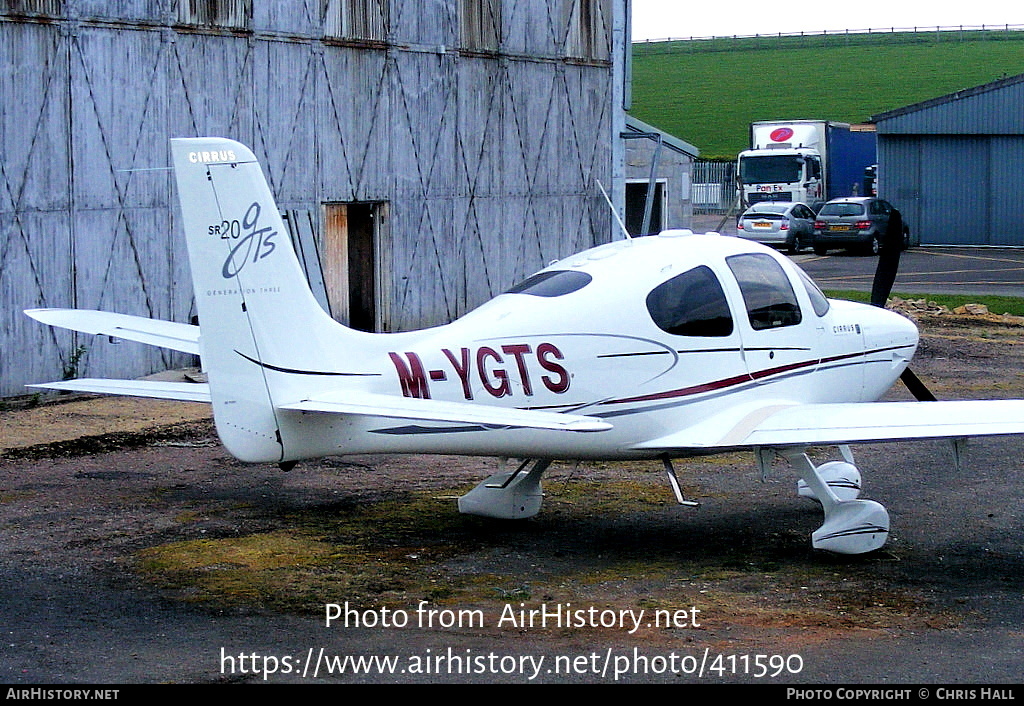 Aircraft Photo of M-YGTS | Cirrus SR-20 G3-GTS | AirHistory.net #411590