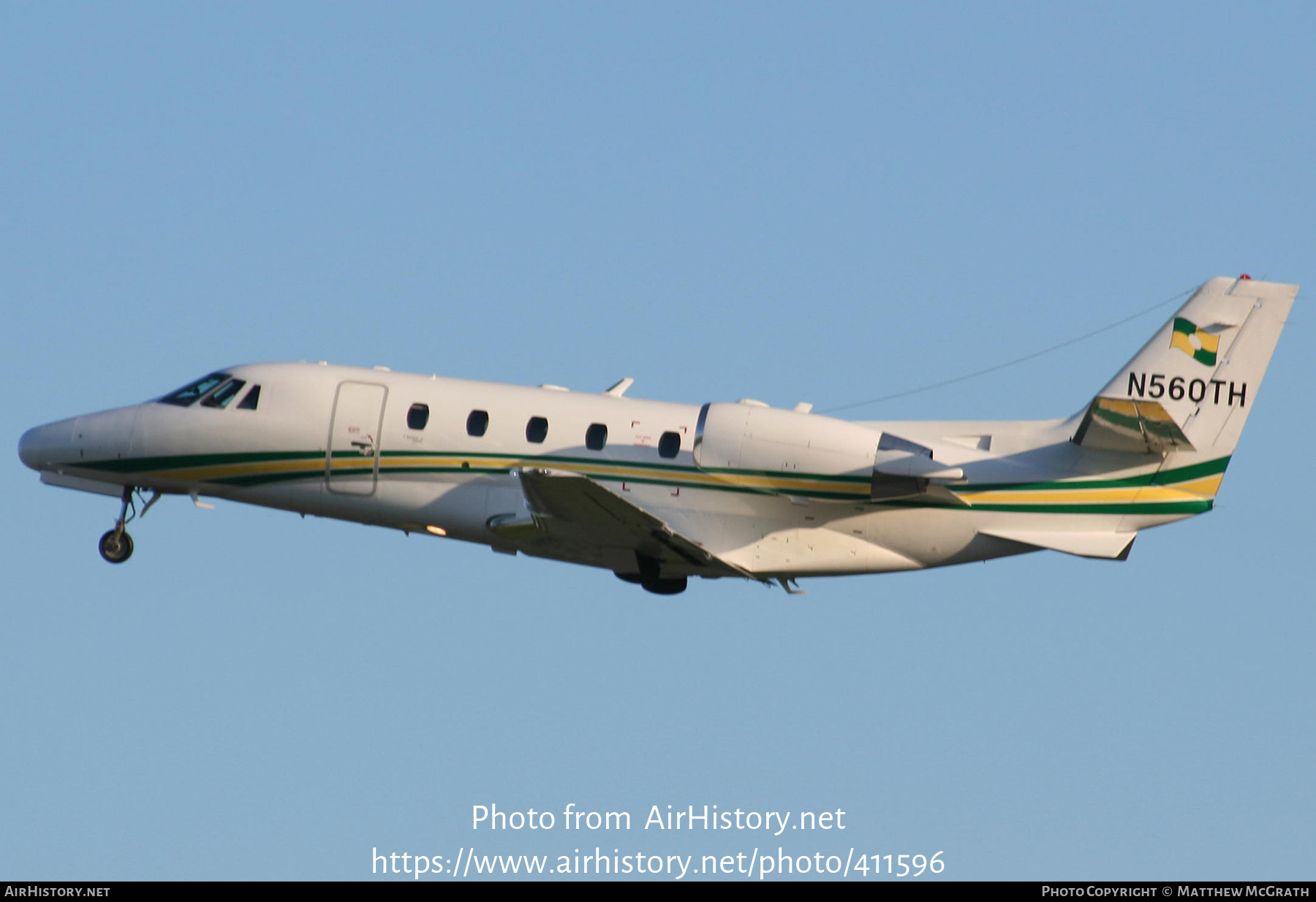 Aircraft Photo of N560TH | Cessna 560XL Citation Excel | AirHistory.net #411596