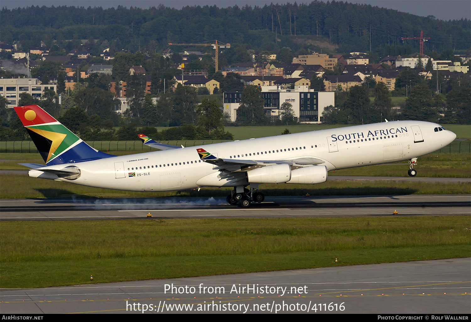 Aircraft Photo of ZS-SLE | Airbus A340-212 | South African Airways | AirHistory.net #411616