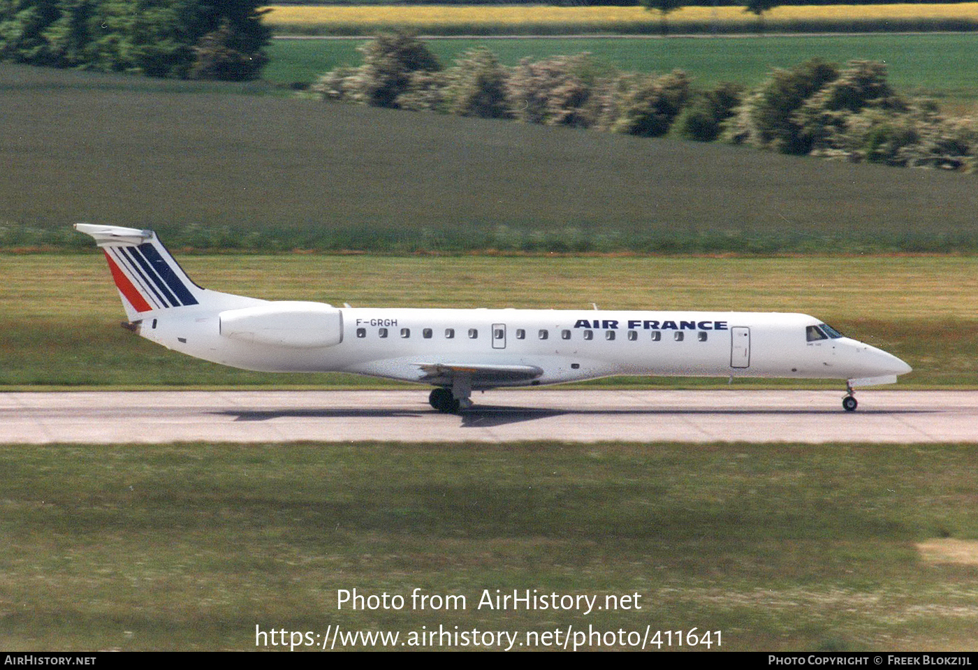 Aircraft Photo of F-GRGH | Embraer ERJ-145EU (EMB-145EU) | Régional Airlines | AirHistory.net #411641