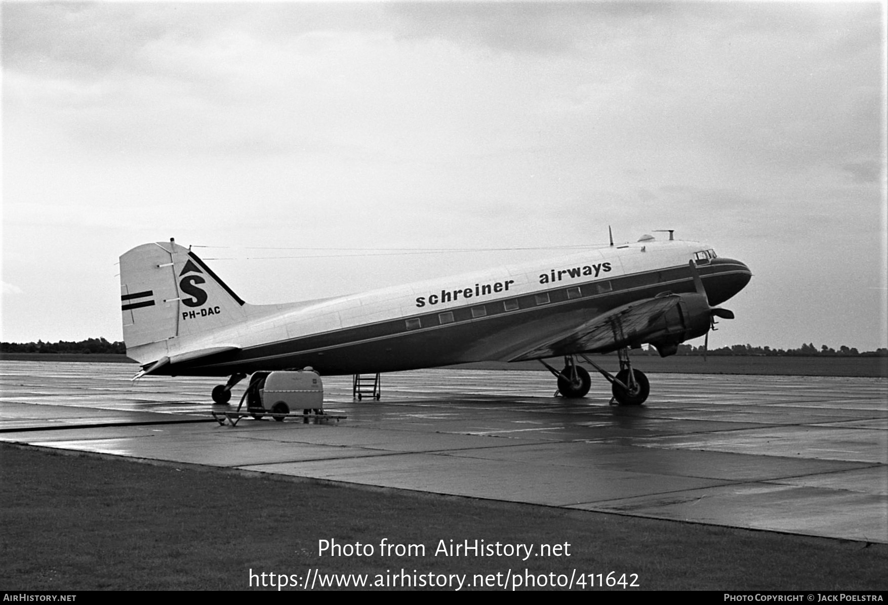 Aircraft Photo of PH-DAC | Douglas DC-3(C) | Schreiner Airways | AirHistory.net #411642