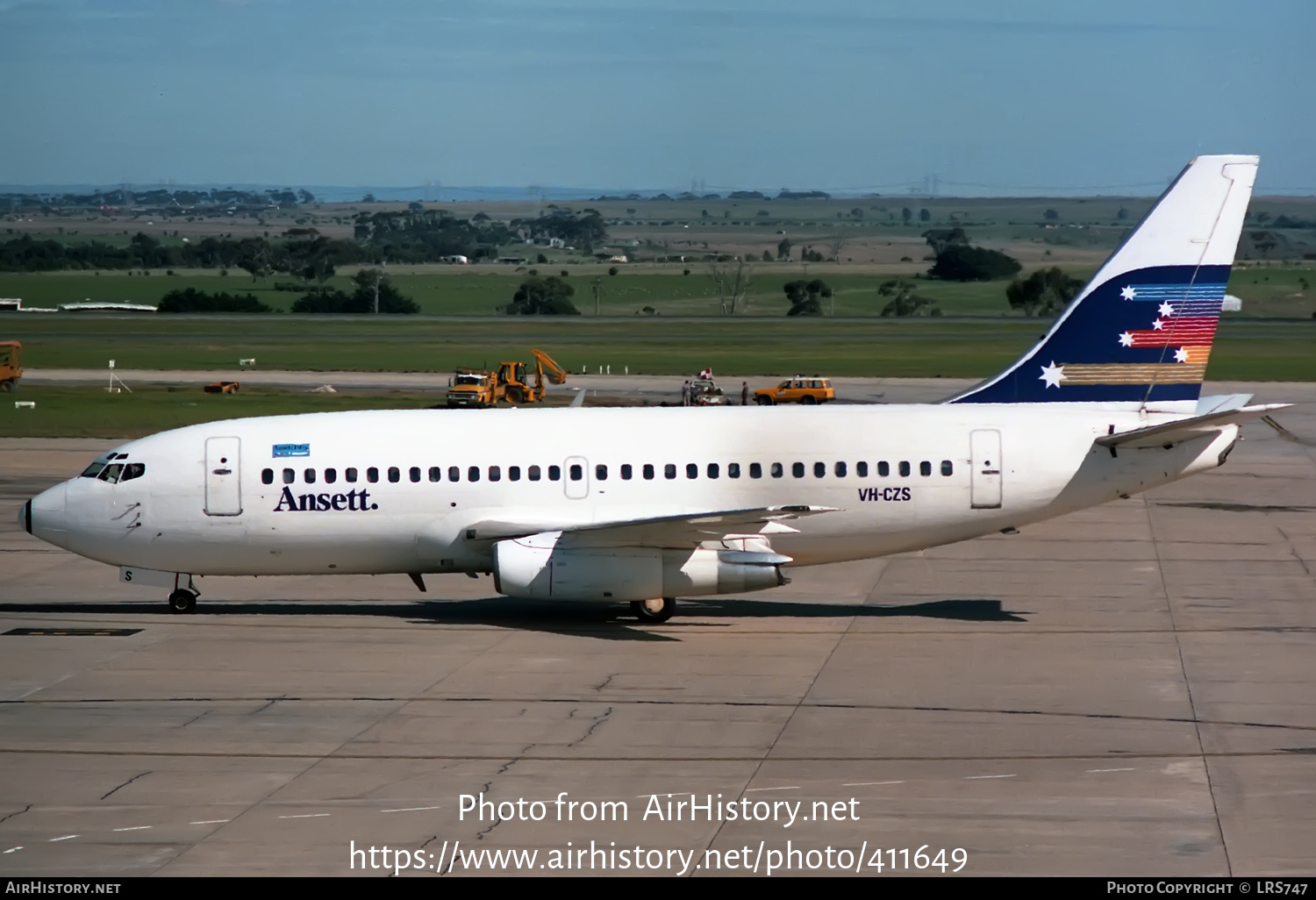 Aircraft Photo of VH-CZS | Boeing 737-277/Adv | Ansett | AirHistory.net #411649