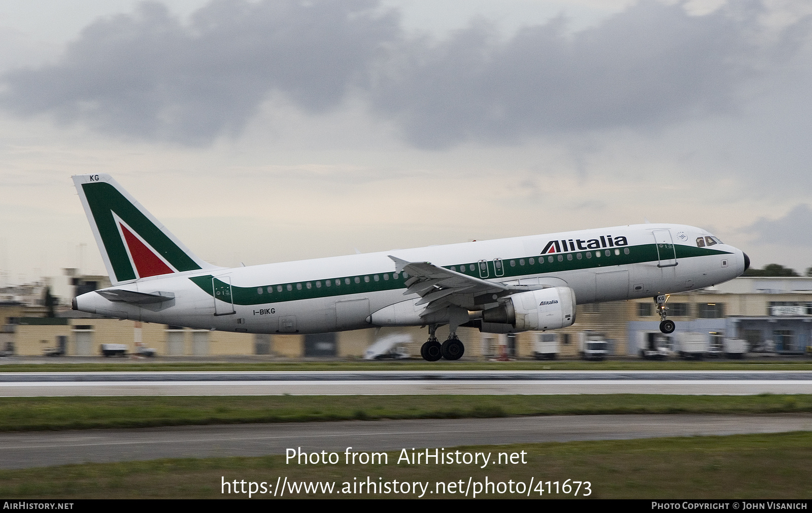 Aircraft Photo of I-BIKG | Airbus A320-214 | Alitalia | AirHistory.net #411673