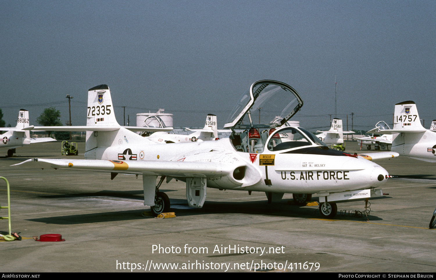 Aircraft Photo of 57-2335 / 72335 | Cessna T-37B Tweety Bird | USA - Air Force | AirHistory.net #411679