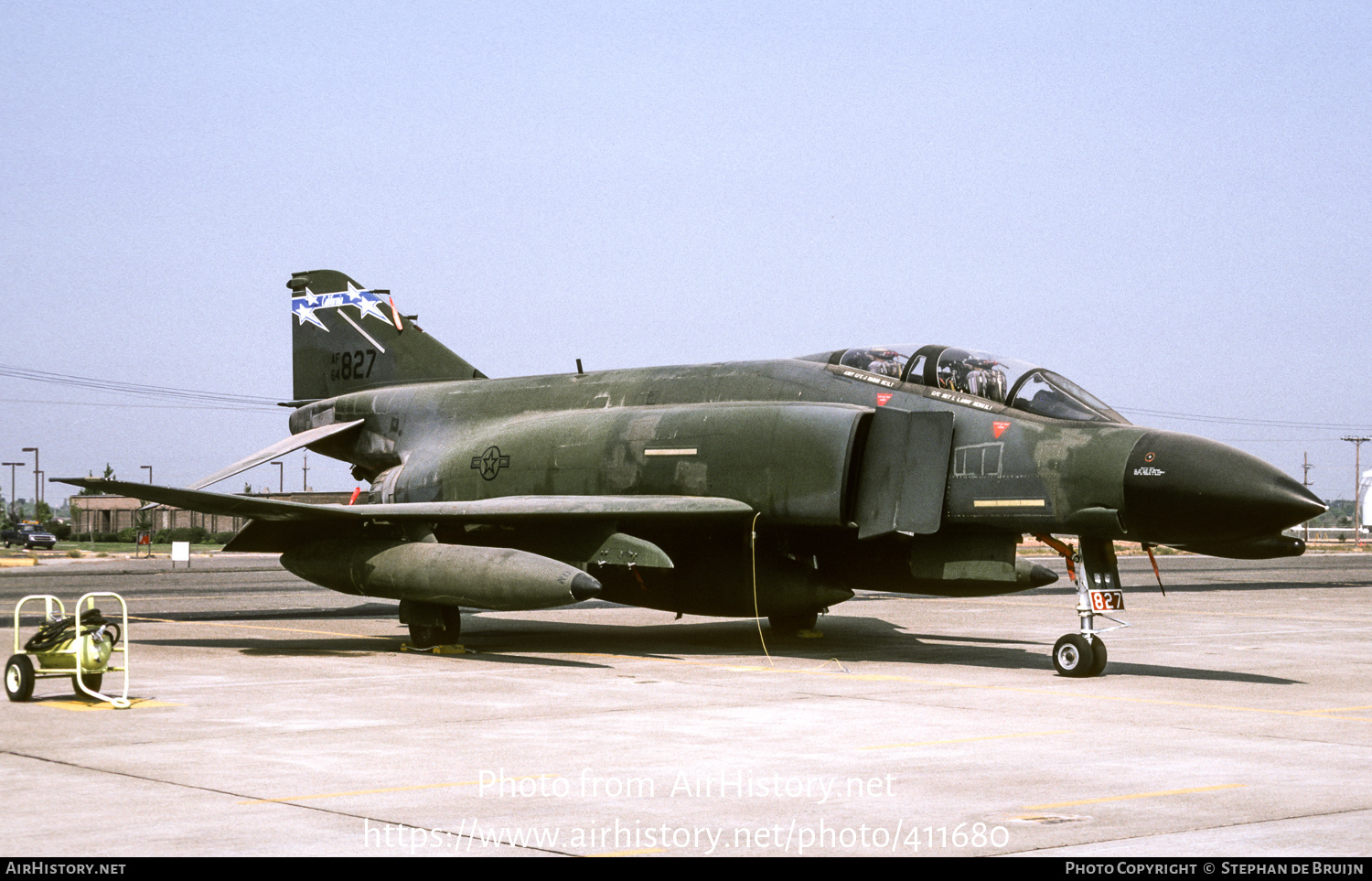 Aircraft Photo of 64-0827 / AF64-827 | McDonnell F-4C Phantom II | USA - Air Force | AirHistory.net #411680