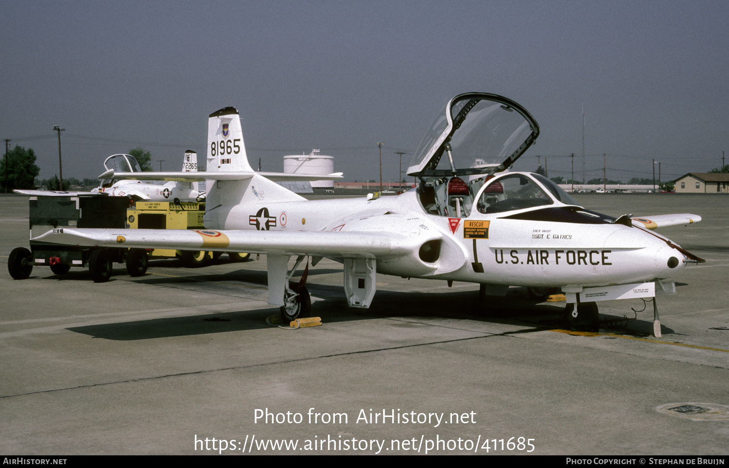 Aircraft Photo of 58-1965 / 81965 | Cessna T-37B Tweety Bird | USA - Air Force | AirHistory.net #411685