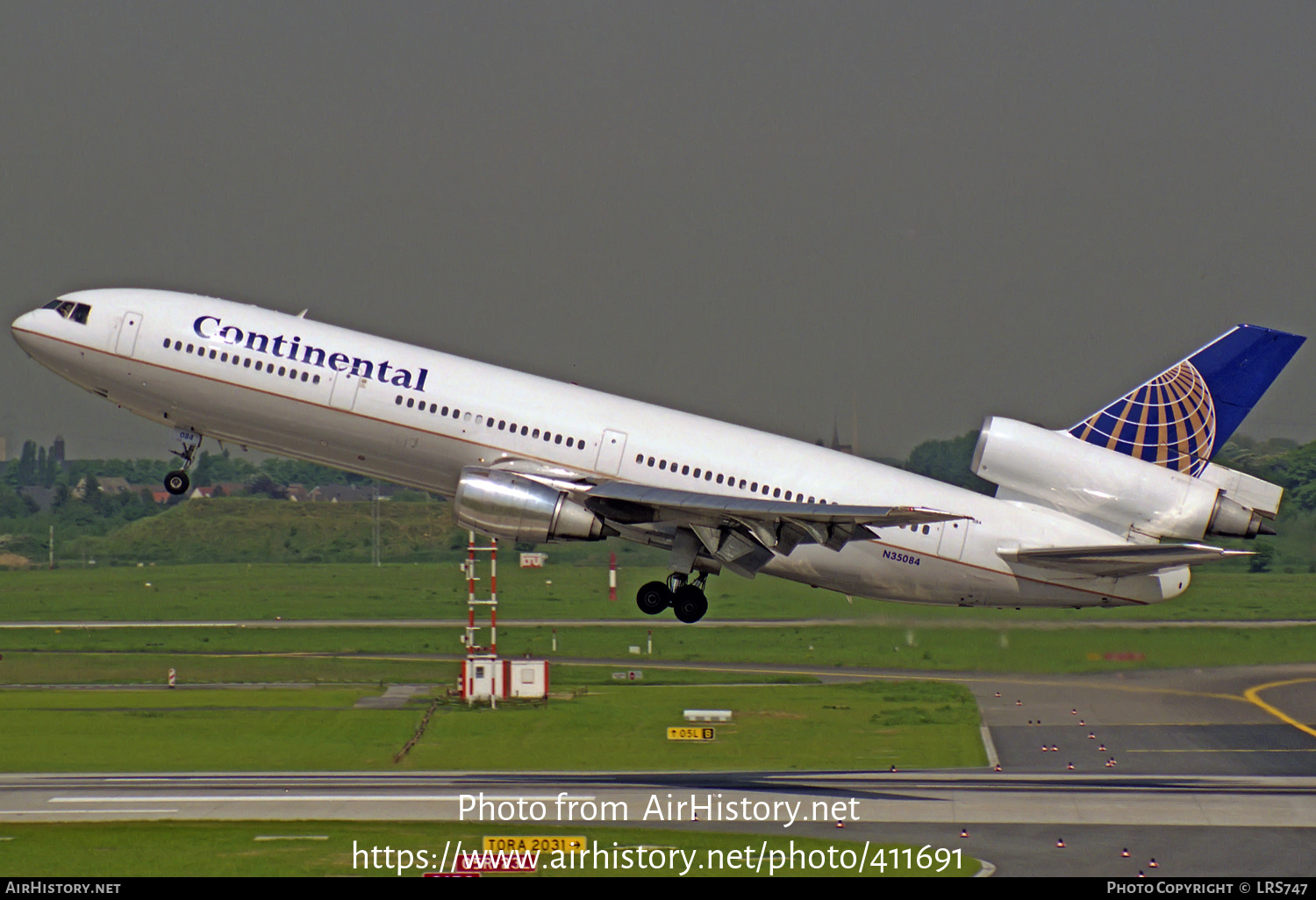 Aircraft Photo of N35084 | McDonnell Douglas DC-10-30 | Continental Airlines | AirHistory.net #411691