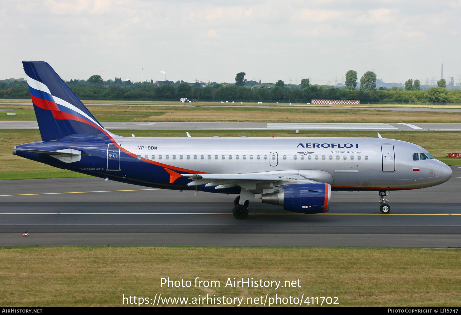 Aircraft Photo of VP-BDM | Airbus A319-111 | Aeroflot - Russian Airlines | AirHistory.net #411702